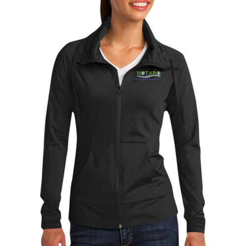 Notaro Chiropractic - Ladies Sport Wick ® Stretch Full Zip Jacket Thumbnail