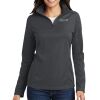 Ladies Pinpoint Mesh 1/2 Zip Thumbnail